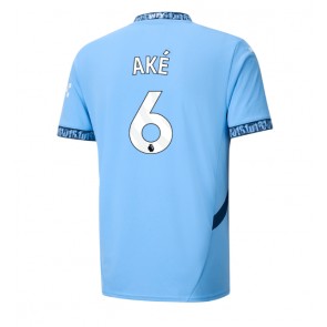 Manchester City Nathan Ake #6 Hemmatröja 2024-25 Kortärmad